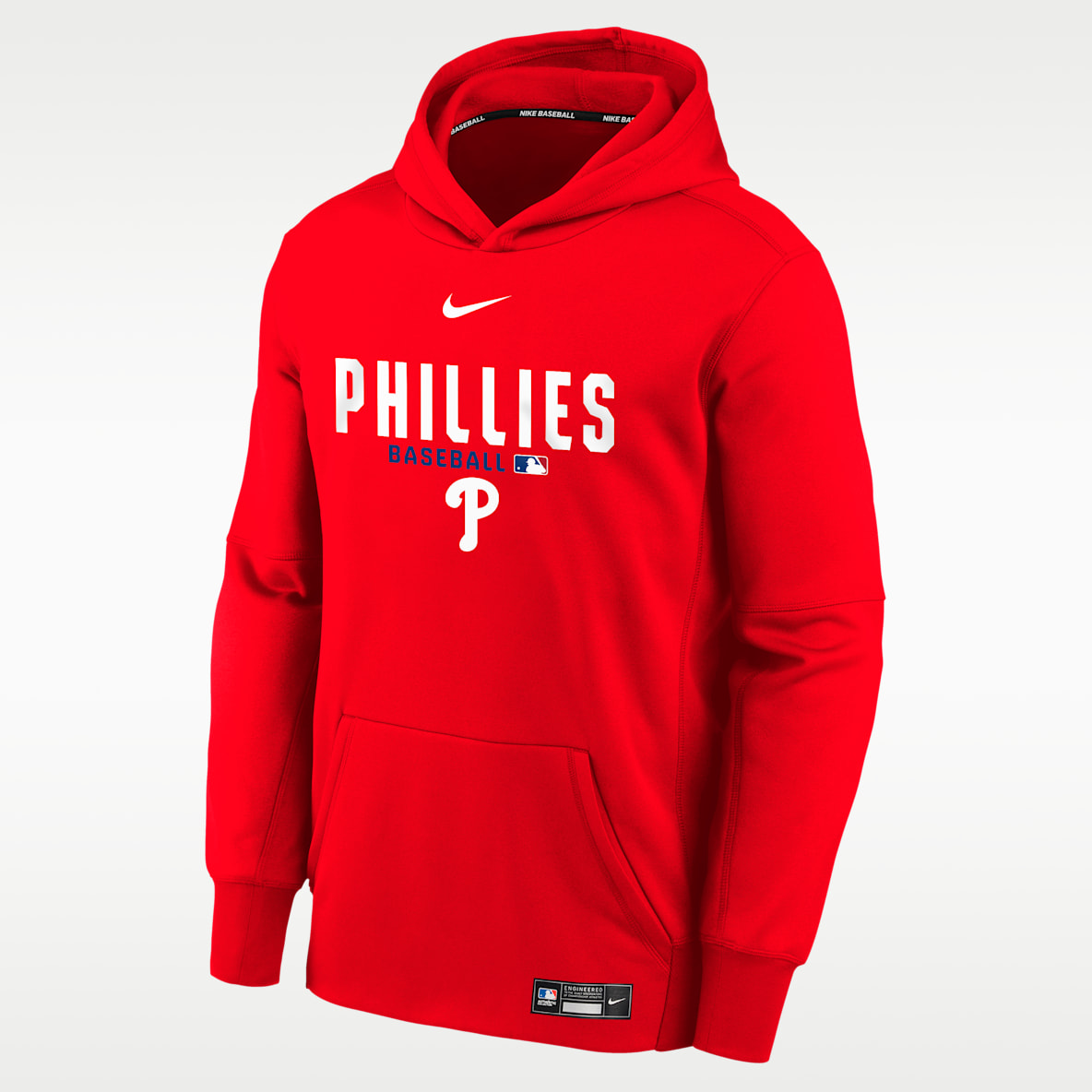 Philadelphia Phillies Authentic Collection Big Kid's Therma-FIT MLB Hoodie