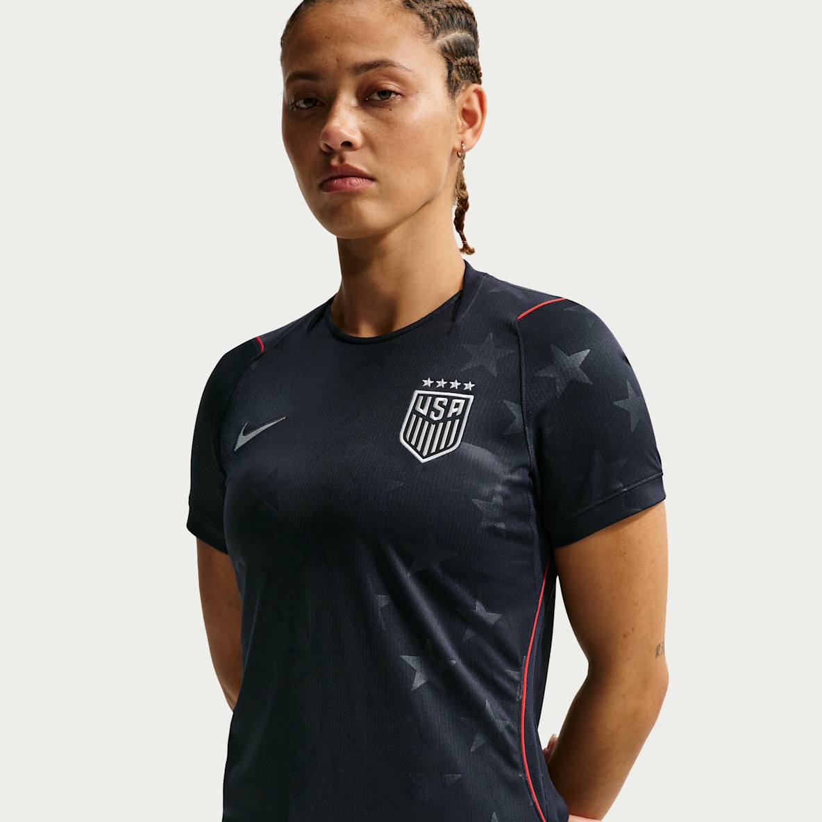 USWNT visitante 2026 Stadium Jersey de futbol Nike Dri-FIT Replica para mujer