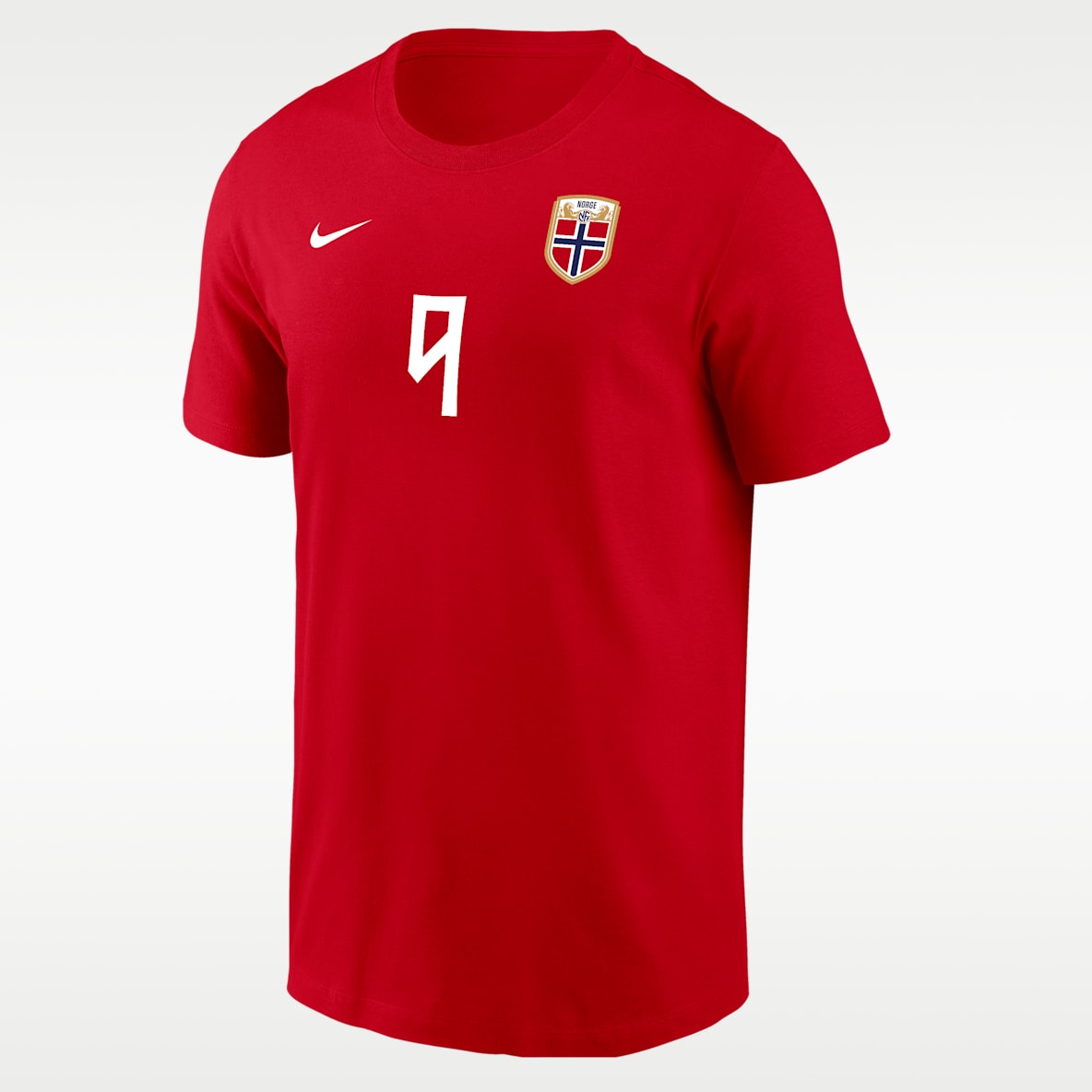 Erling Haaland Norway Men's Nike Soccer T-Shirt