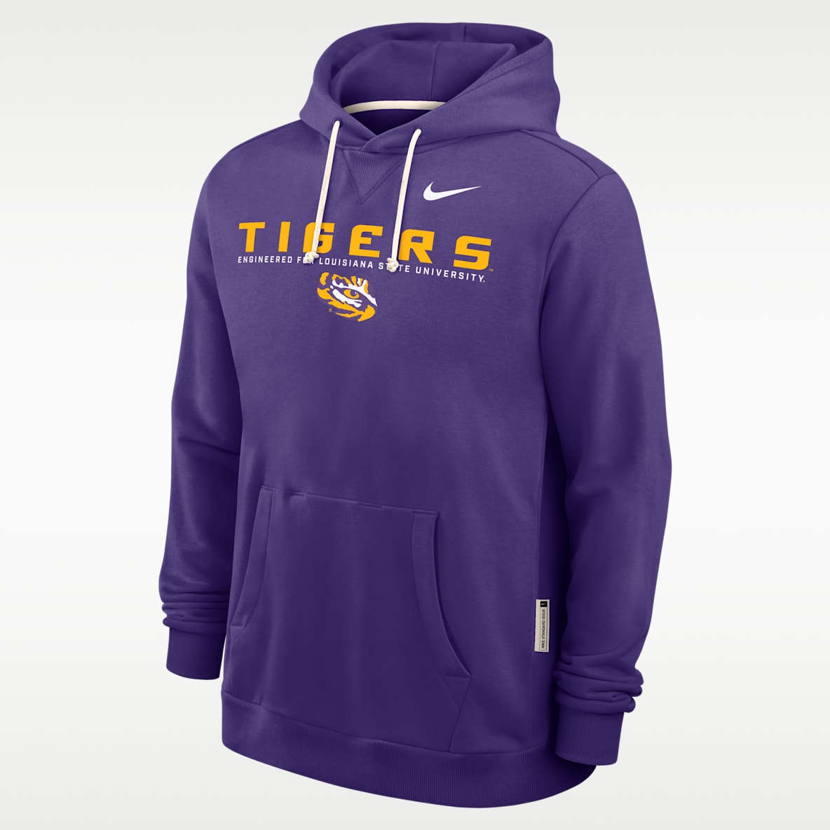 LSU Sideline Men's Nike Dri-FIT College Pullover Hoodie