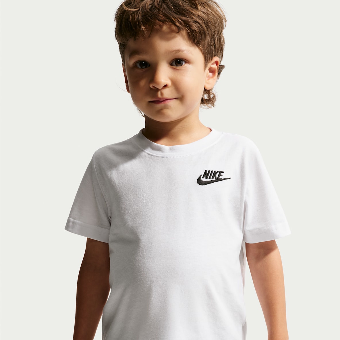 Nike Sportswear Younger Kids' Embroidered Futura T-Shirt