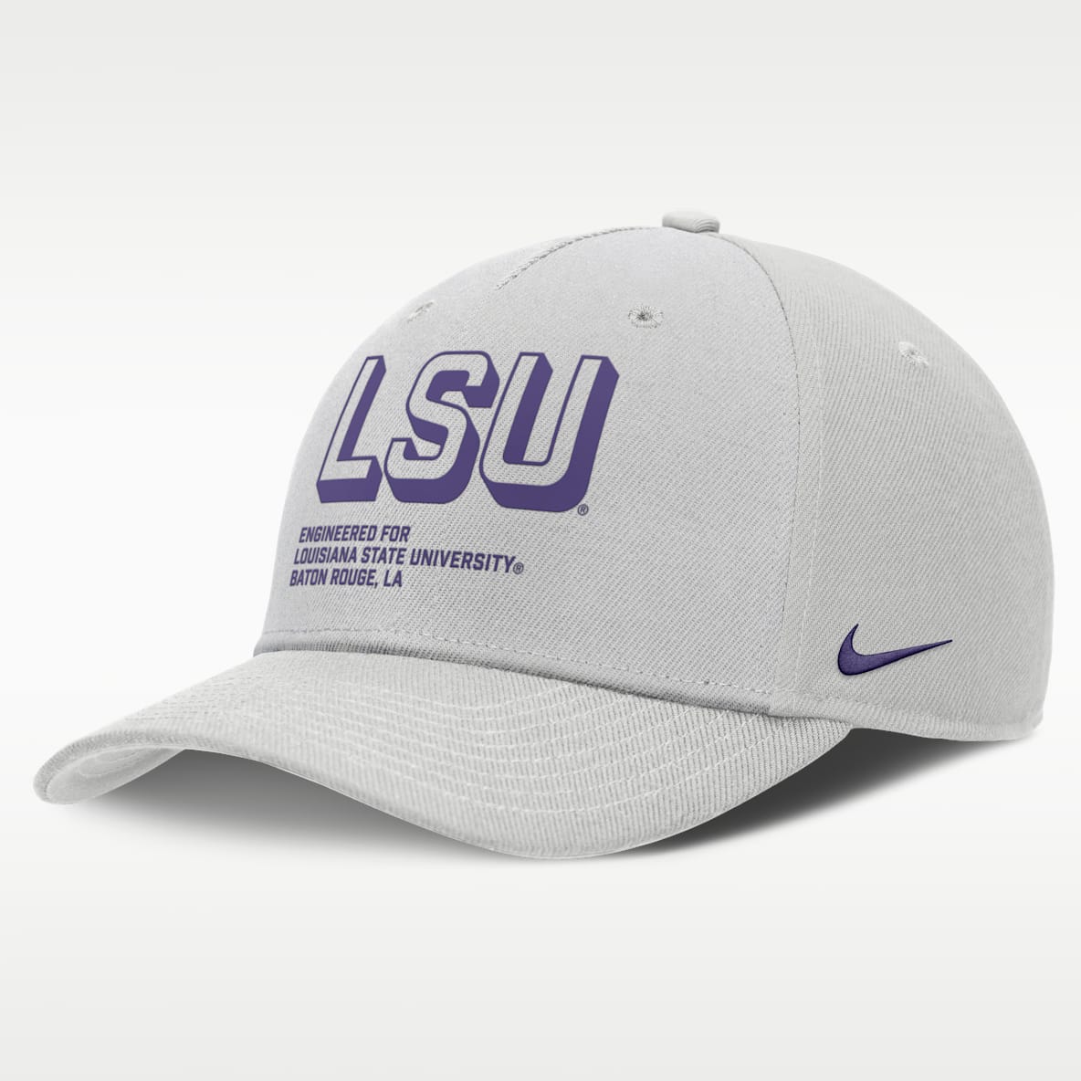 LSU On-Field Primetime Rise Men's Nike College Adjustable Hat