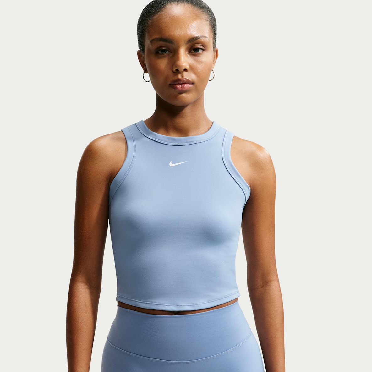 Nike One Fitted Women's Dri-FIT Cropped Tank Top
