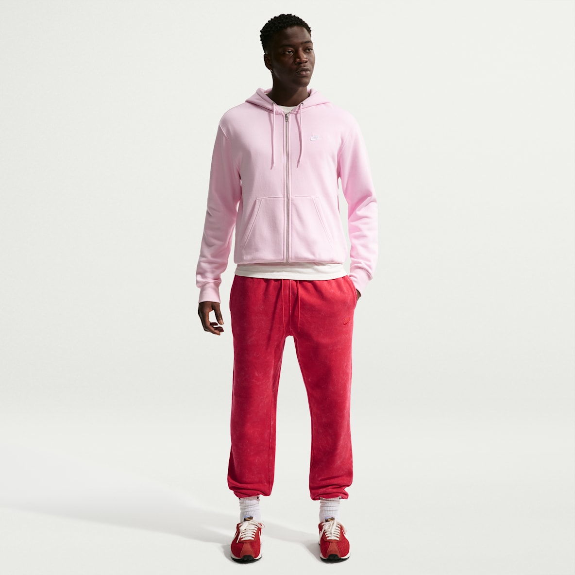 Nike Sportswear Club Men's Washed Cuffed Fleece Pants