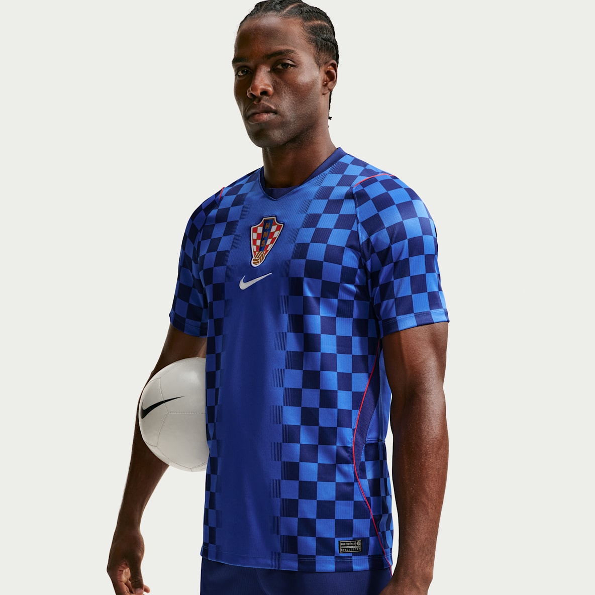 Kroatien Nike Dri-FIT Replika-Fußballtrikot für Herren
