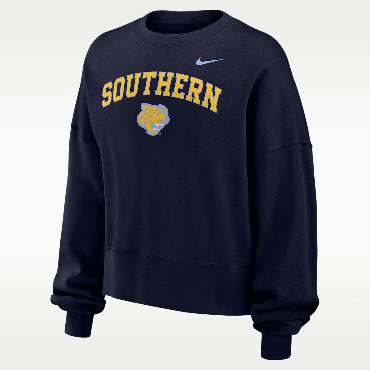 Nike College (Southern University and A&M) Women's Phoenix Fleece Crewneck Sweatshirt
