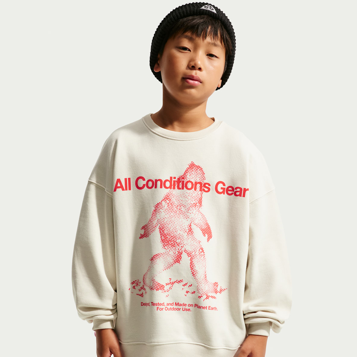 Nike ACG ジュニア イエティ クルーネック フリース トップス