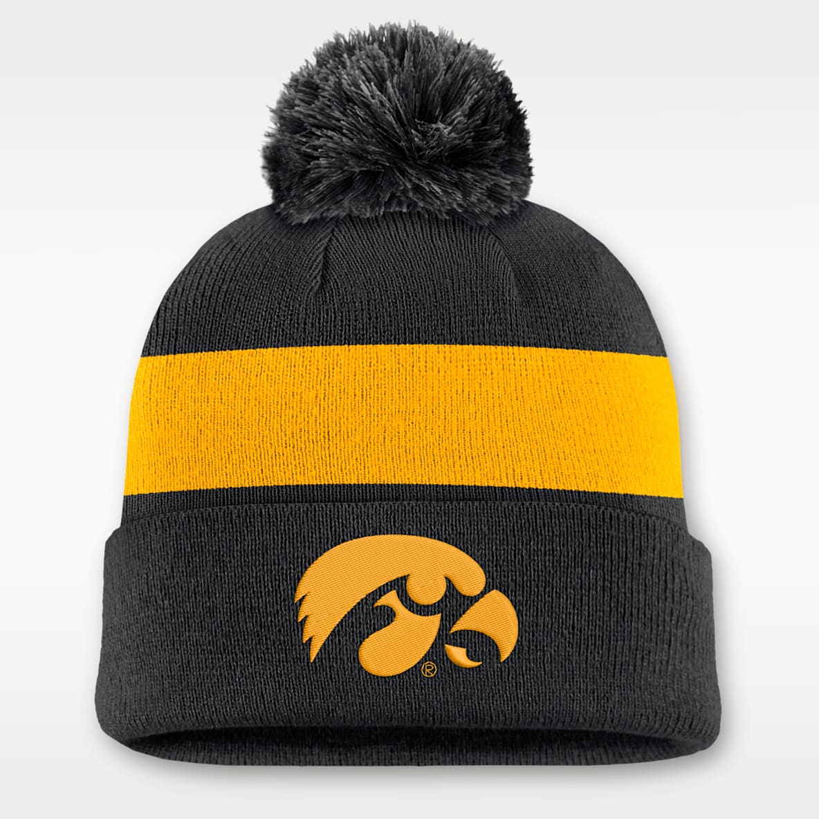 Iowa Peak Gorro con dobladillo universitario Nike para hombre