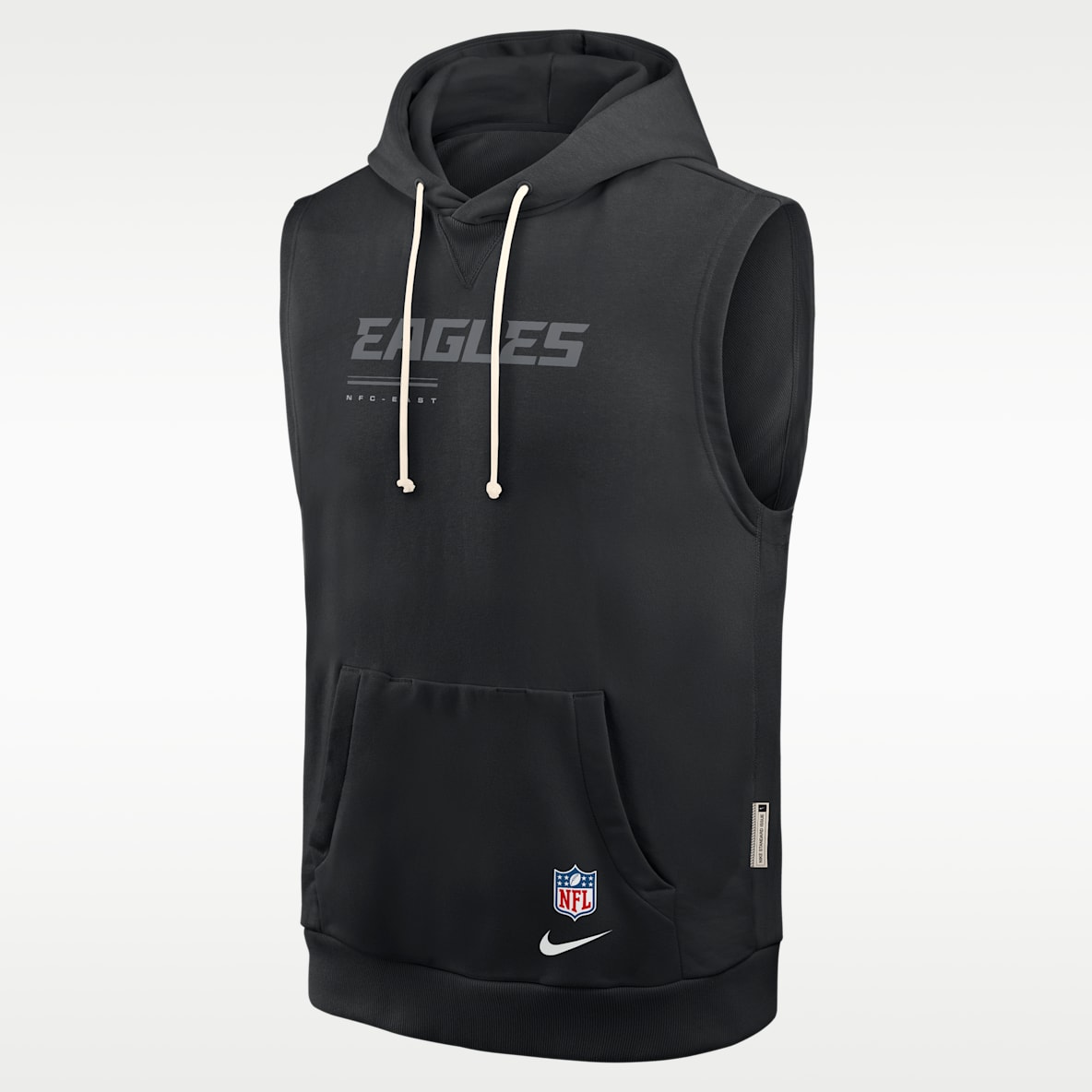 Philadelphia Eagles Sideline Men's Nike Dri-FIT NFL Sleeveless Pullover Hoodie