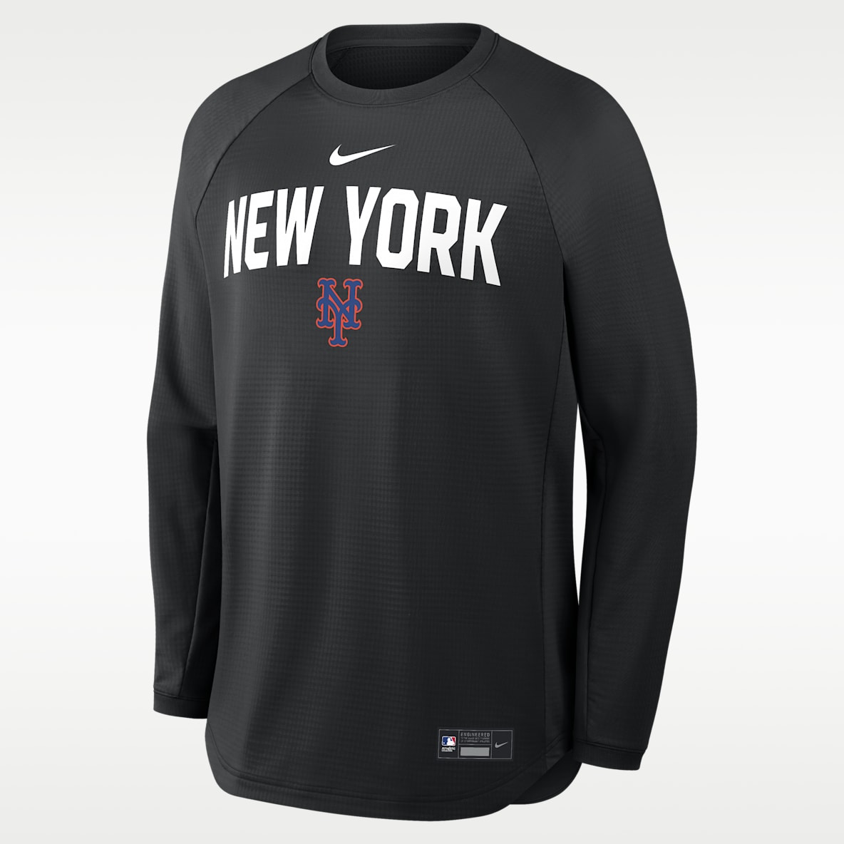 New York Mets Authentic Collection Men's Nike Dri-FIT Pullover Crew