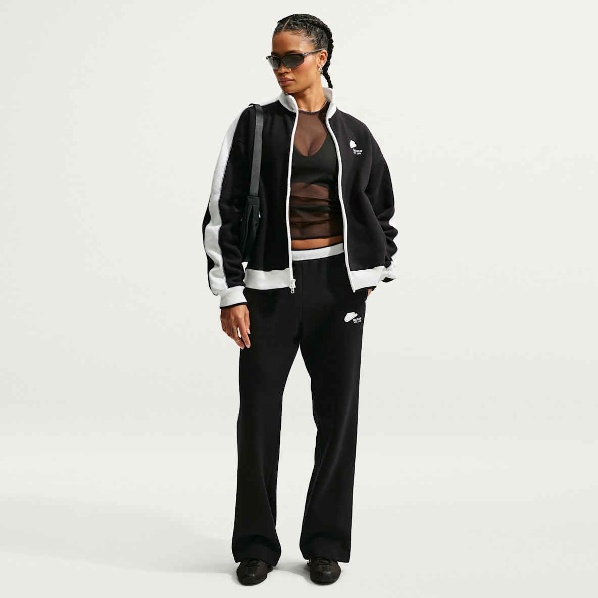 Nike Studio Fleece Medium Weight Women's Mid-Rise Track Pants