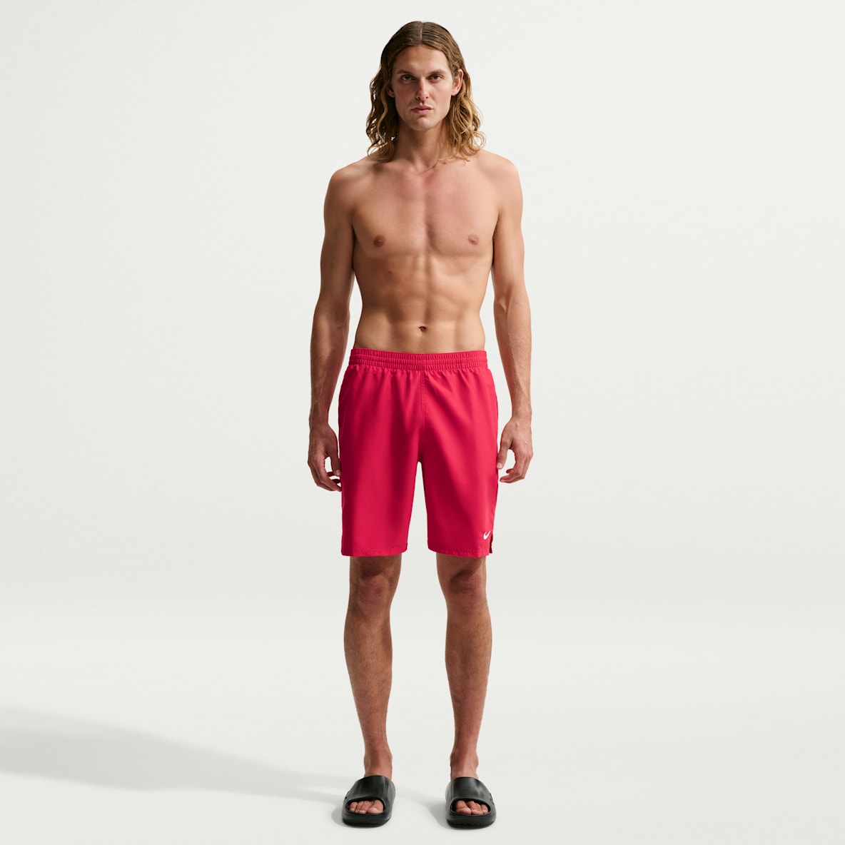 Nike Swim Breaker Essential Shorts de voleibol de 23 cm con forro de ropa interior para hombre