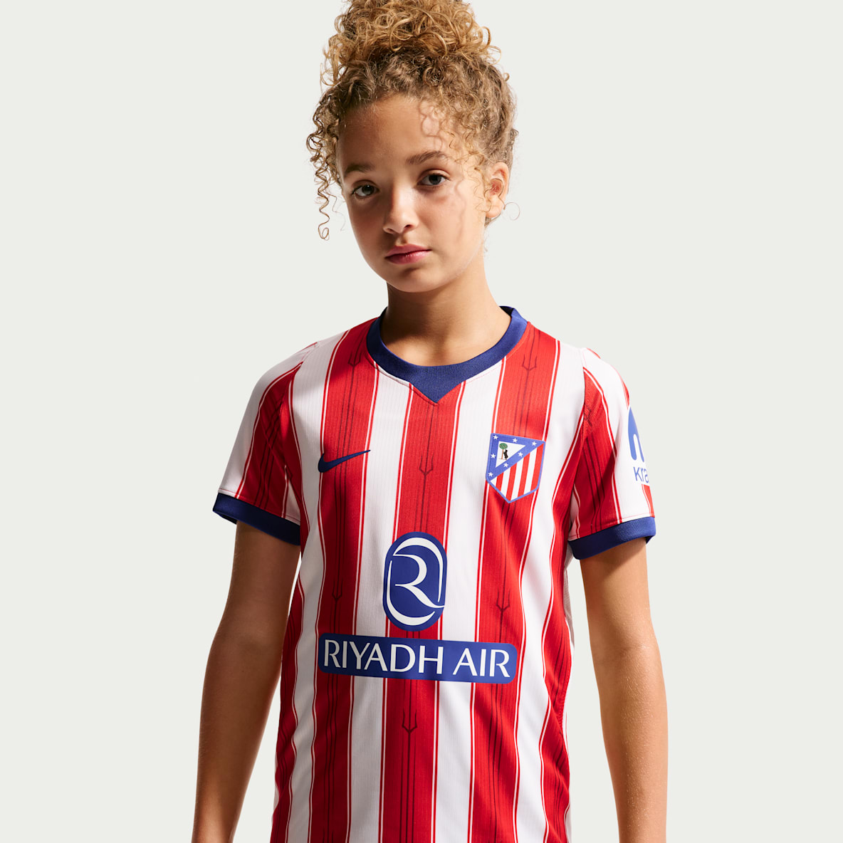 Atlético Madrid 2026/27 Stadium (hemmaställ) Fotbollströja Nike Dri-FIT Replica för ungdom