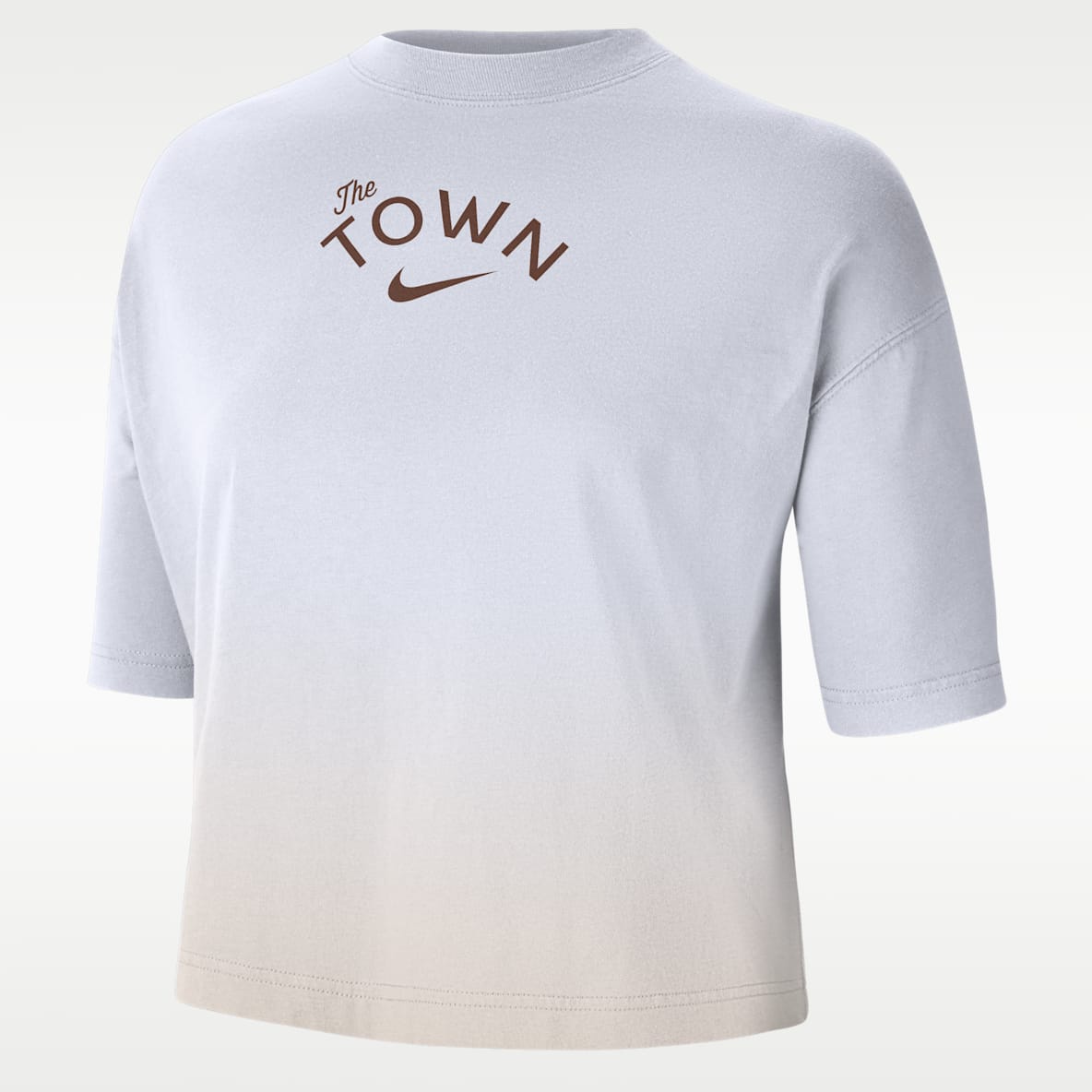 Golden State Warriors Courtside City Edition Premium Women's Nike NBA Boxy T-Shirt