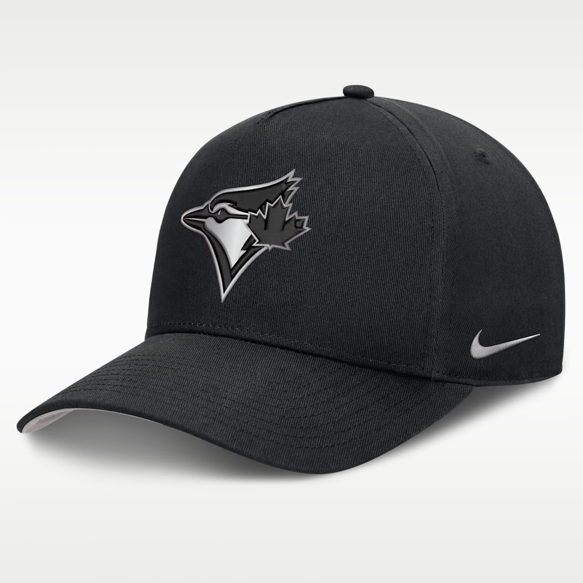 Toronto Blue Jays Rise Gorra de rejilla Nike Dri-FIT de la MLB ajustable y con estructura A-Frame para hombre