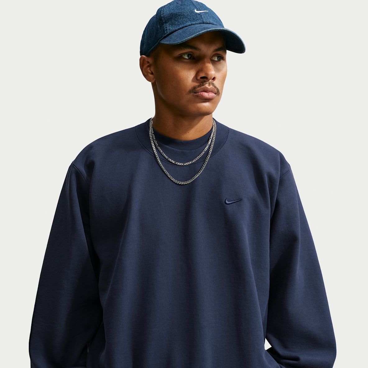 Nike Energy Men's Fleece Crew-Neck Sweatshirt