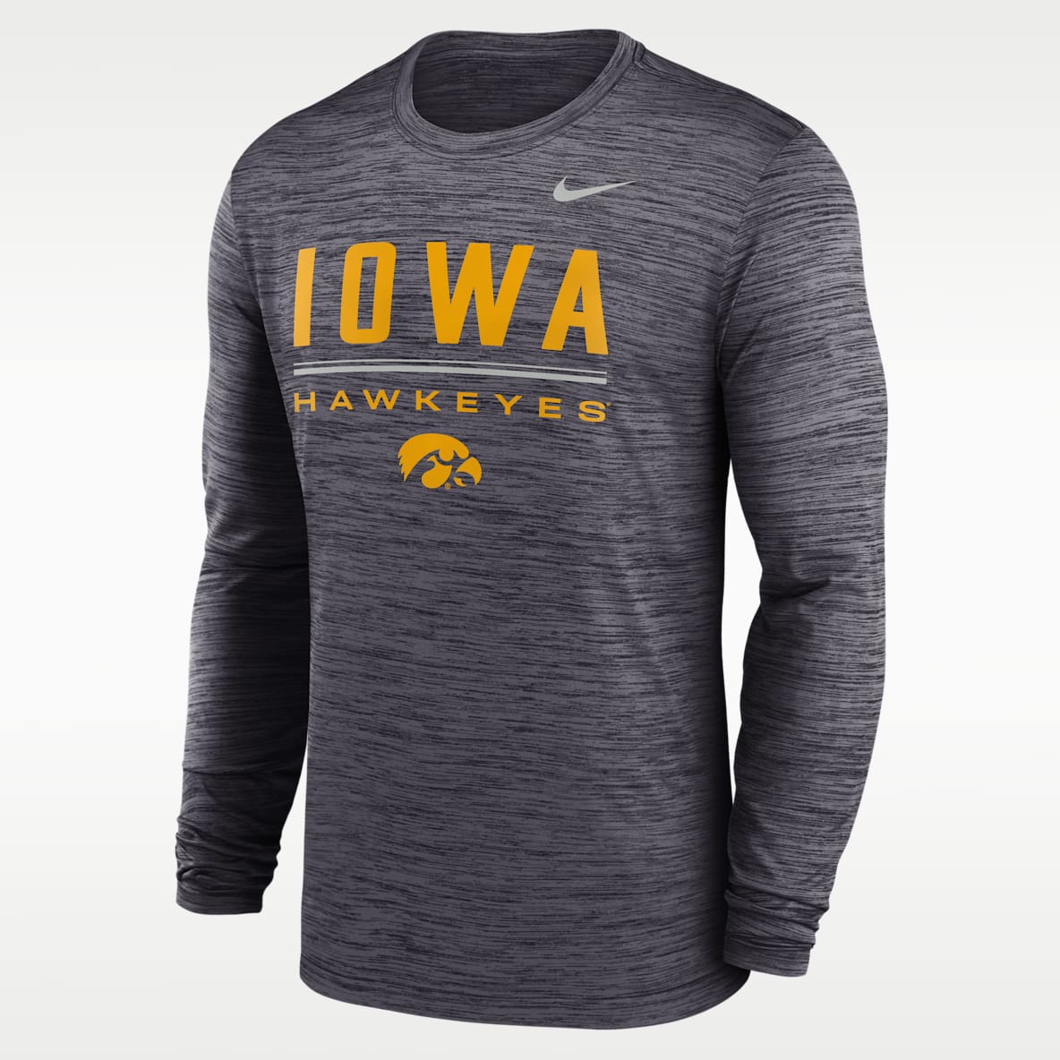 Iowa Sideline Velocity Playera universitaria Nike Dri-FIT para hombre