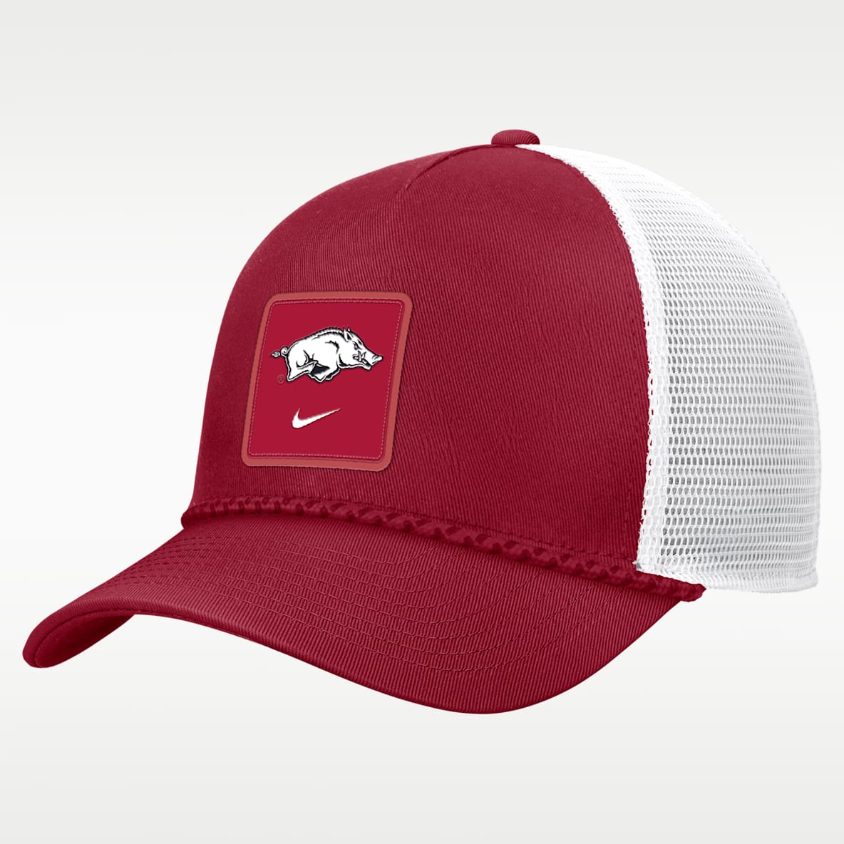 Arkansas Sideline Rope Men's Nike College Trucker Adjustable Hat