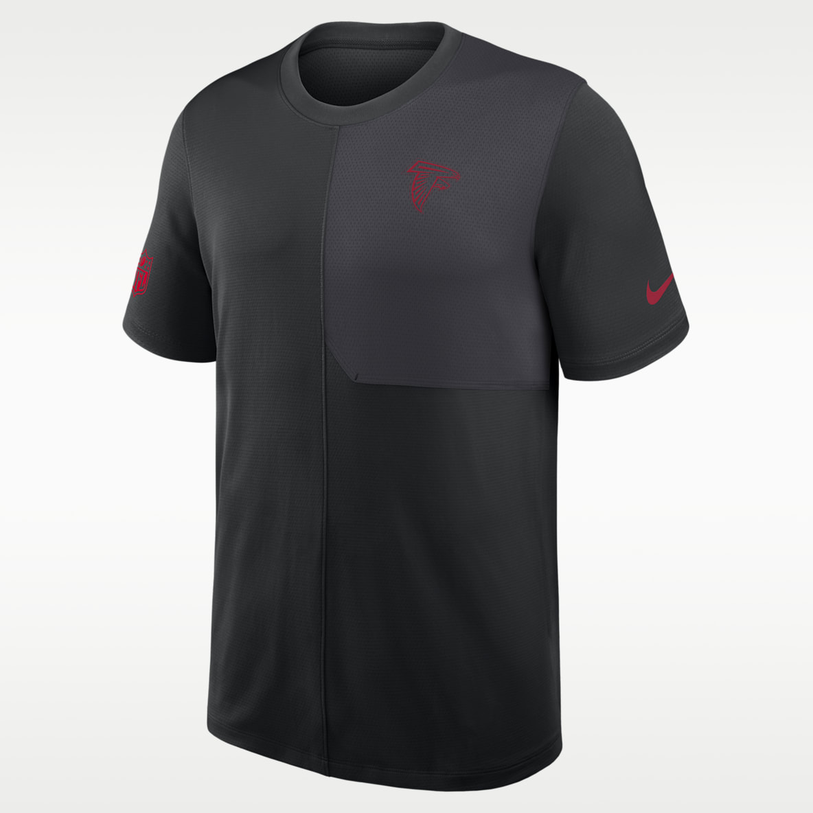 Atlanta Falcons Sideline Coach Playera Nike Dri-FIT de la NFL para hombre
