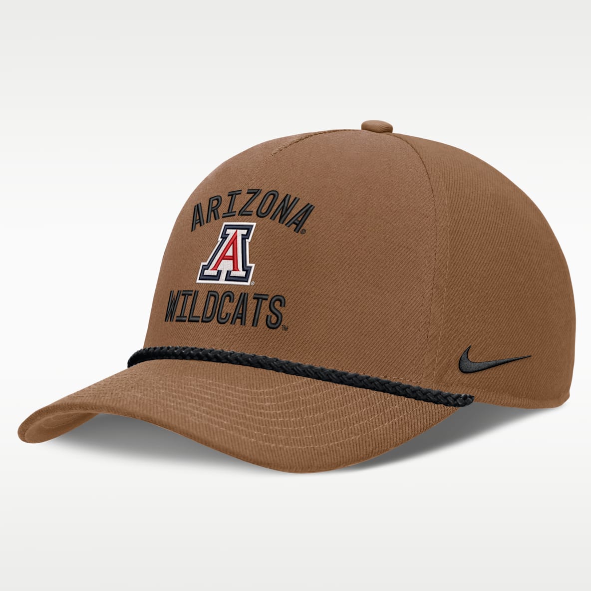 Arizona 2026 Military Appreciation Rope Rise Gorra universitaria Nike ajustable para hombre