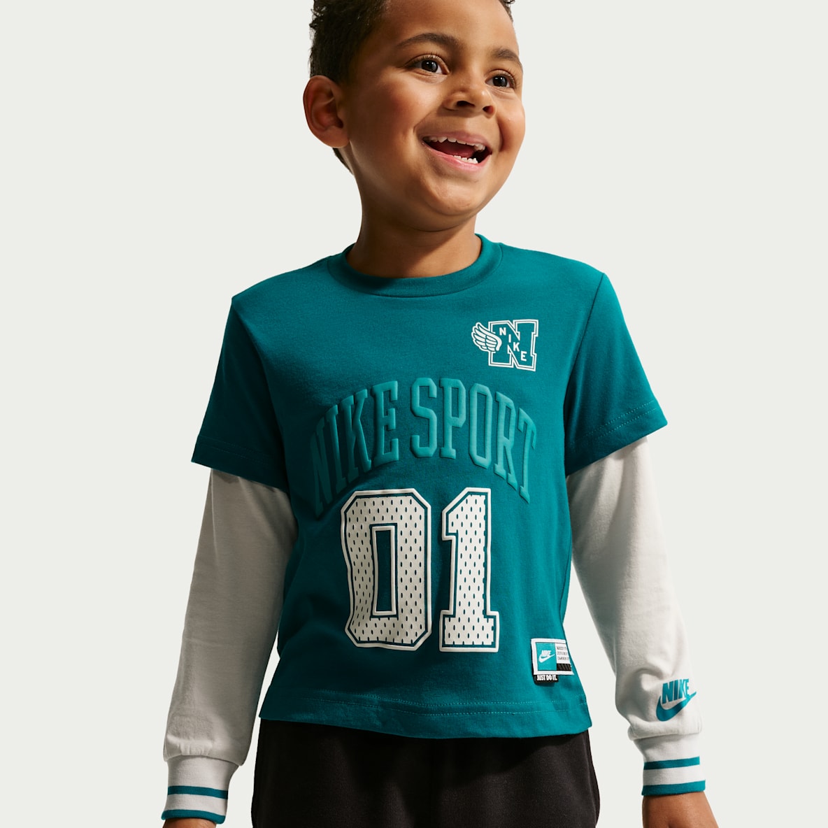 Nike Toddler Multisport Twofer Long-Sleeve Top