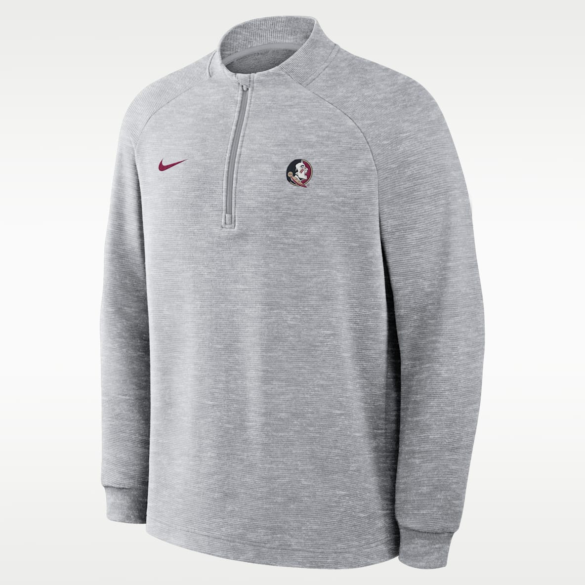 Florida State Par Sudadera universitaria Nike Therma-FIT de medio cierre para hombre