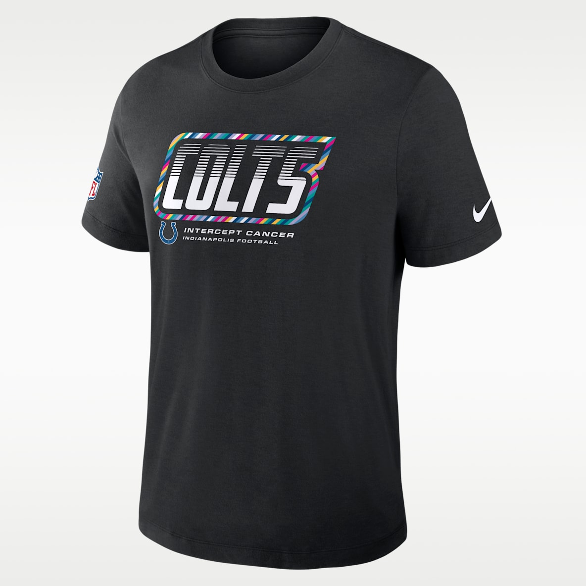 Indianapolis Colts Crucial Catch Sideline Men's Nike Dri-FIT NFL T-Shirt