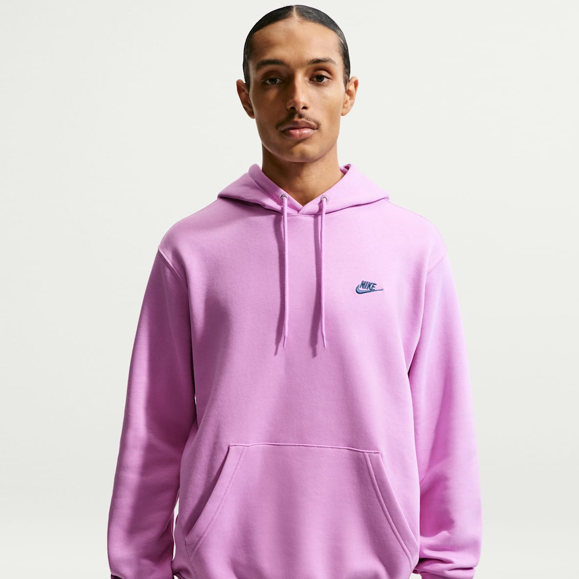 Nike Club Sudadera con gorro sin cierre de tejido Fleece para hombre