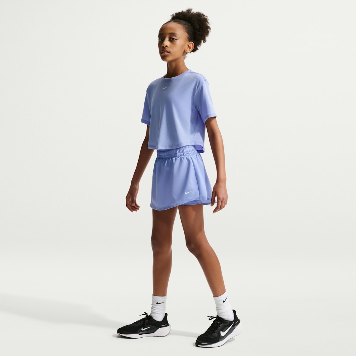 Nike One Older Kids' (Girls') Dri-FIT High-Waisted Skort