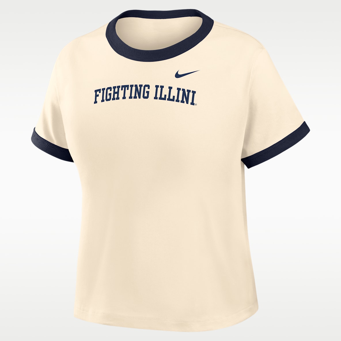 Nike College (Illinois Women's Ringer T-Shirt