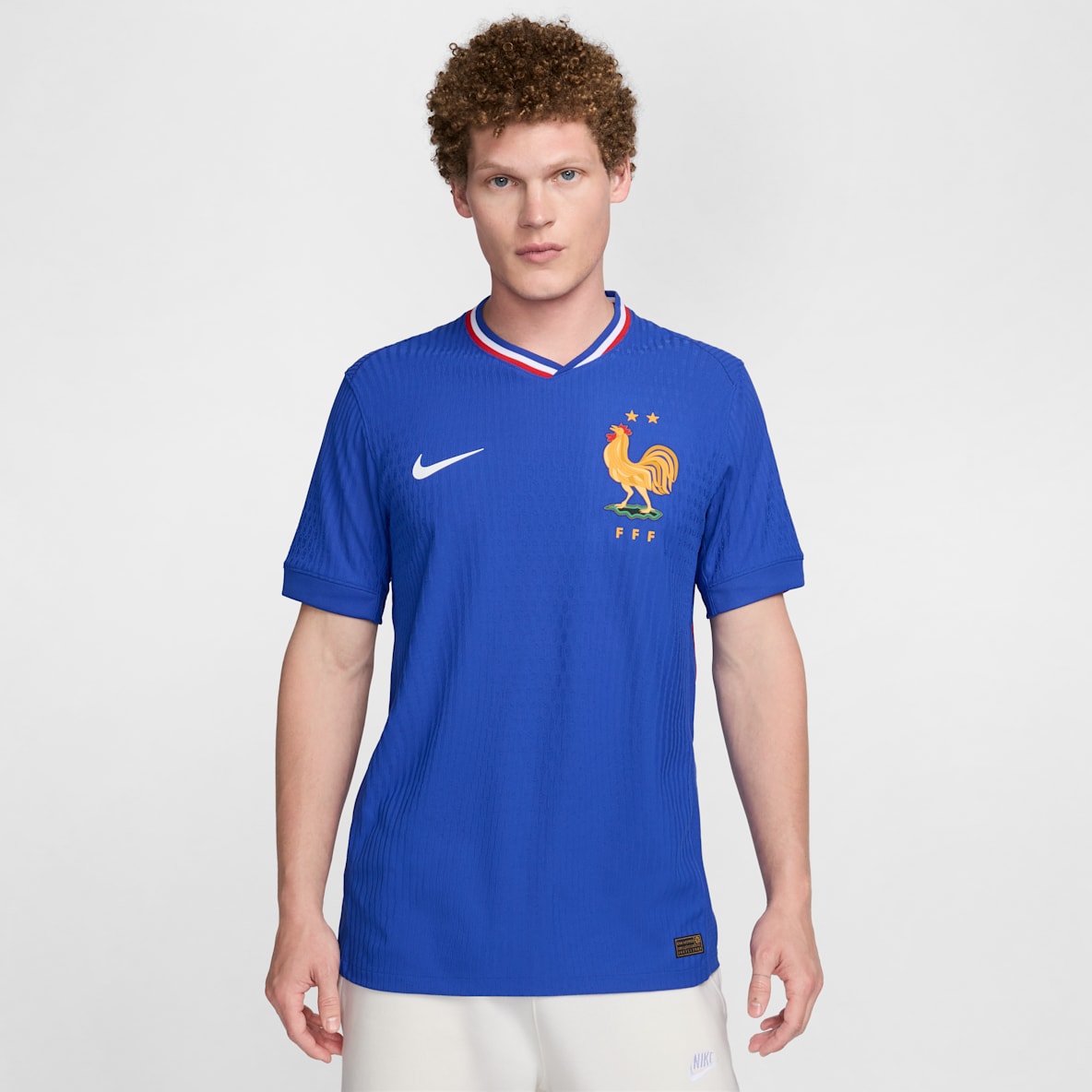 FFF (herenelftal) 2024/25 Match Thuis Nike Dri-FIT ADV authentiek voetbalshirt voor heren