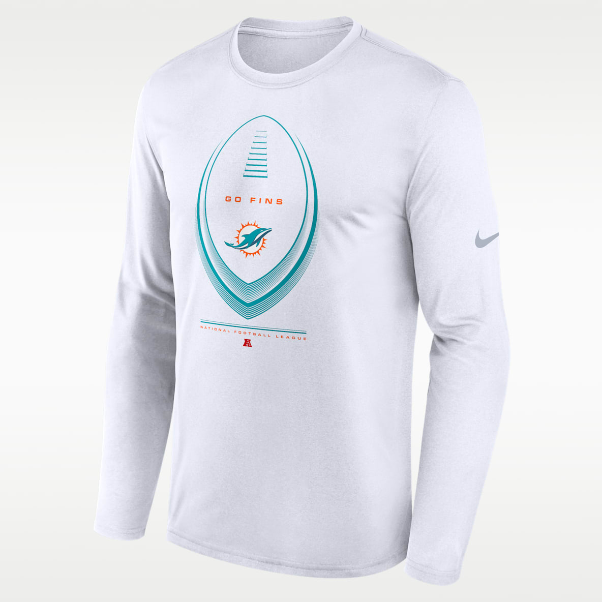 Miami Dolphins Legend Icon Men's Nike Dri-FIT NFL Long-Sleeve T-Shirt