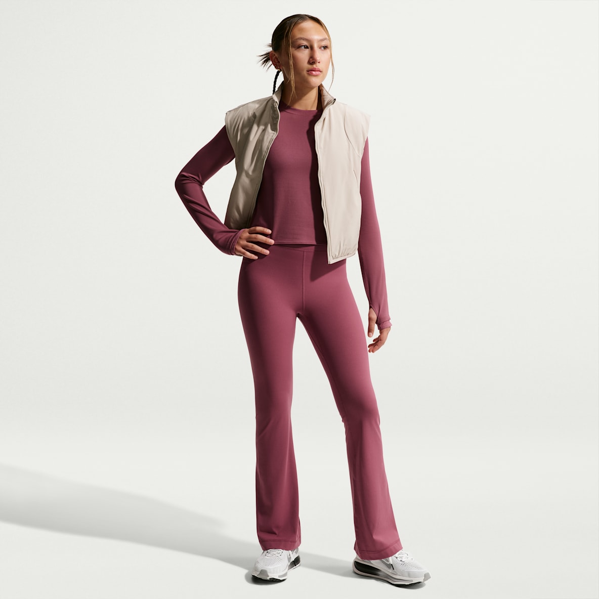 Nike Mavn Girls' High-Waisted Leggings