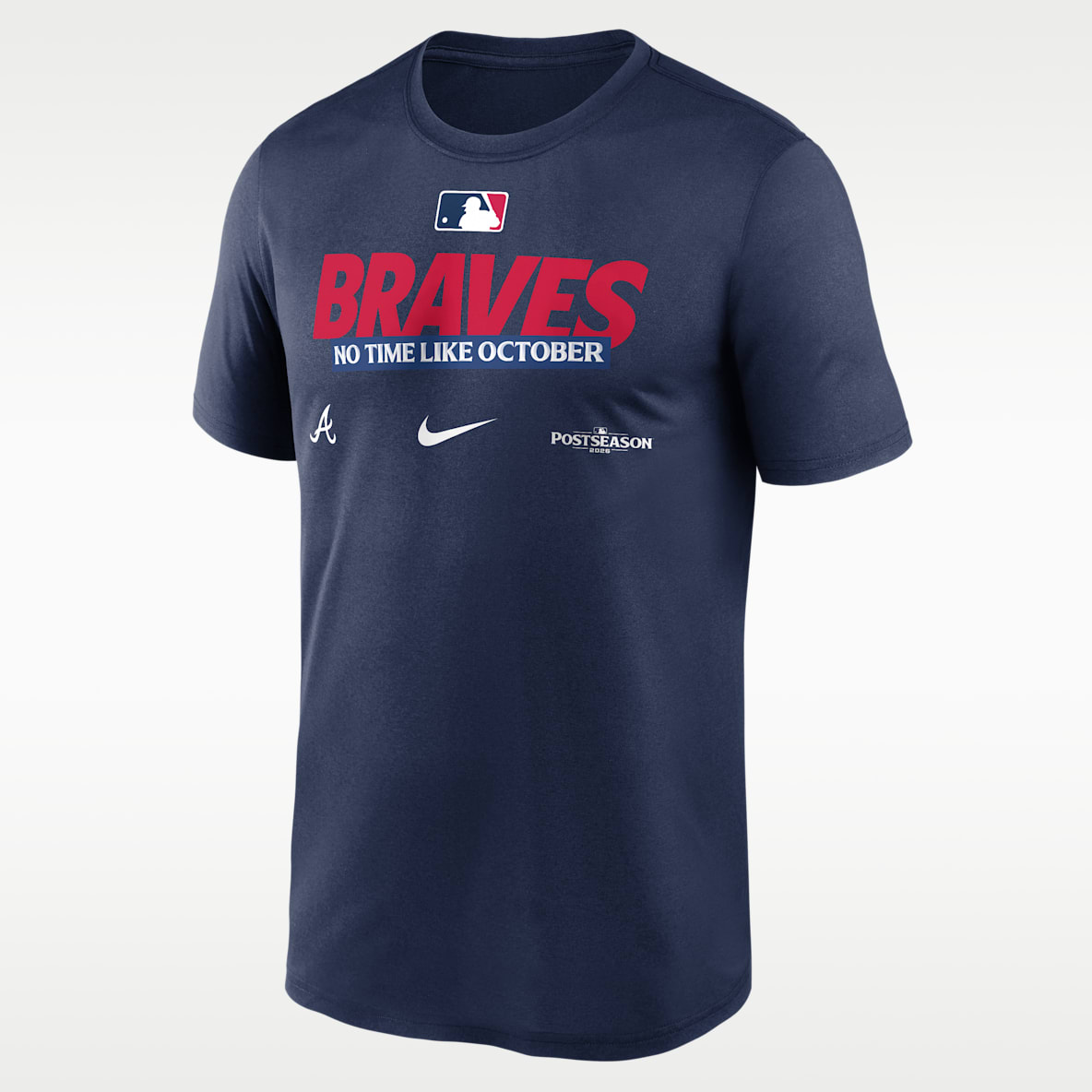Atlanta Braves 2026 Postseason Authentic Collection Legend Playera Nike Dri-FIT de la MLB para hombre