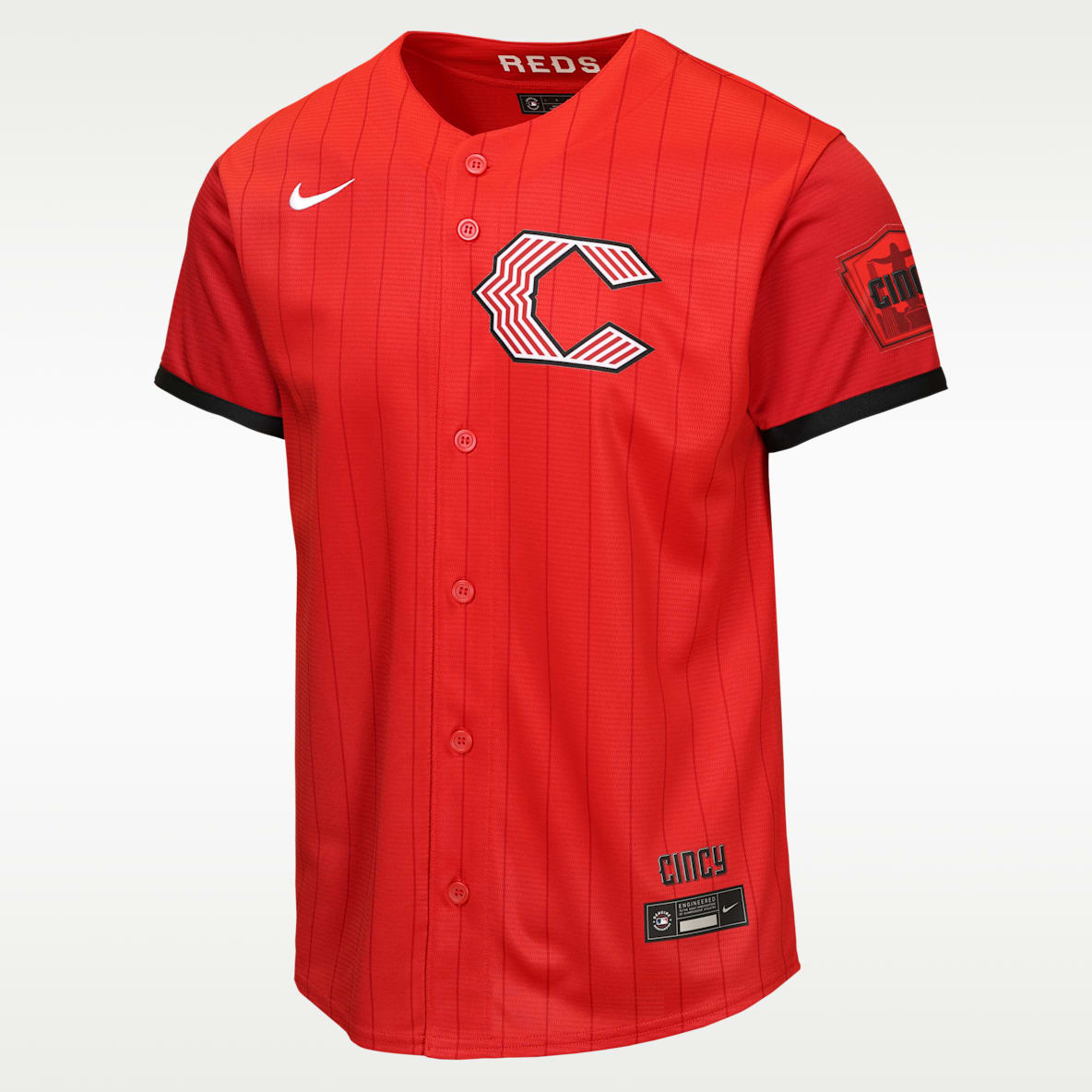 Cincinnati Reds City Connect Big Kids' Nike MLB Stadium Jersey