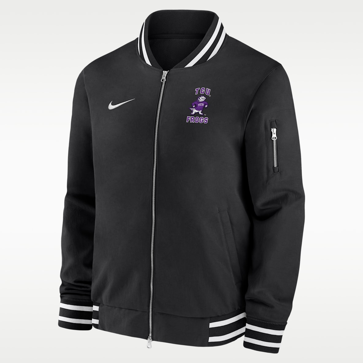 TCU Horned Frogs Men's Nike College Bomber Jacket
