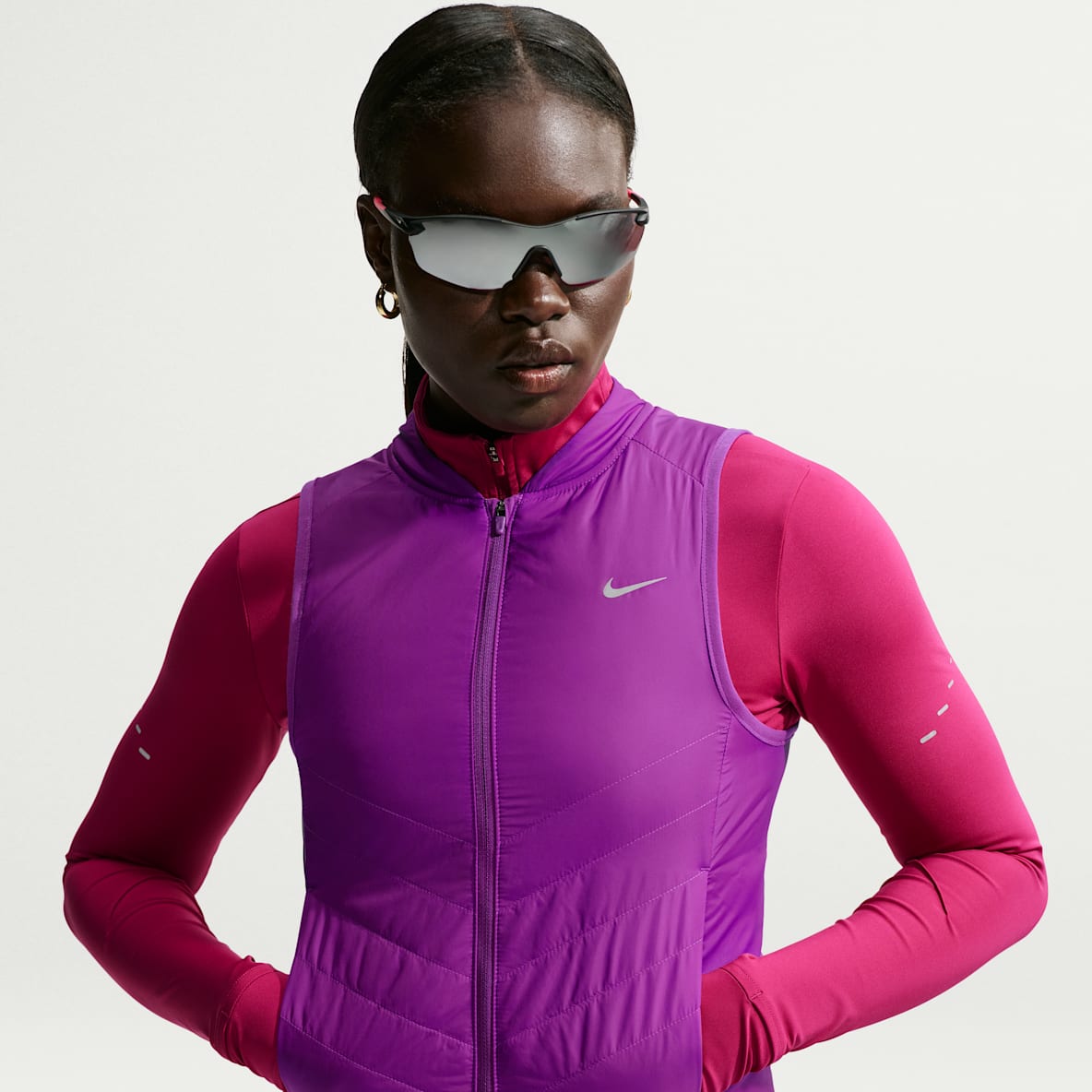 Nike Tempo Veste de running chaude Repel pour femme