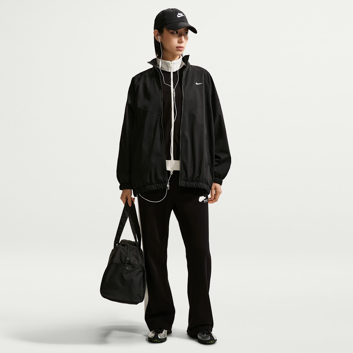 Nike Studio Fleece Lightweight 'French Terry' Women's Mid-Rise Tracksuit Bottoms