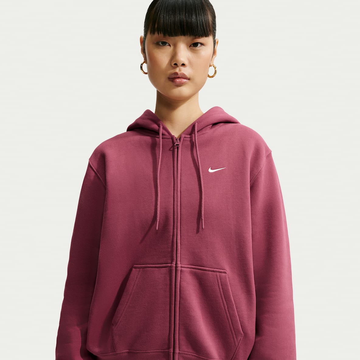 Nike Studio Fleece Medium Weight Women's Full-Zip Hoodie
