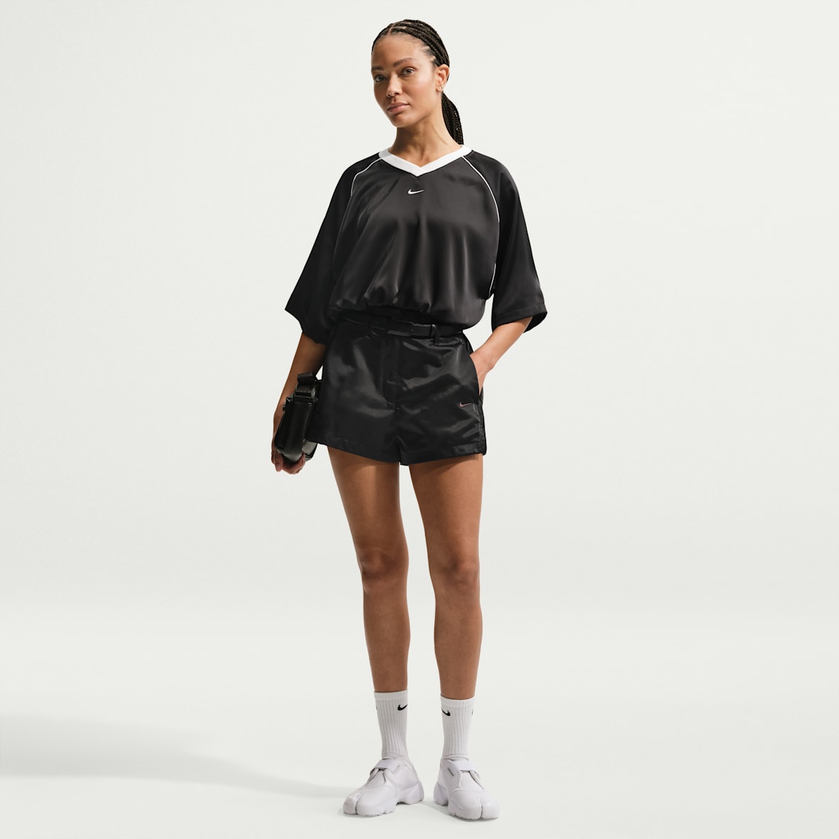 Nike Sportswear Women's High-Waisted Satin Hot Shorts