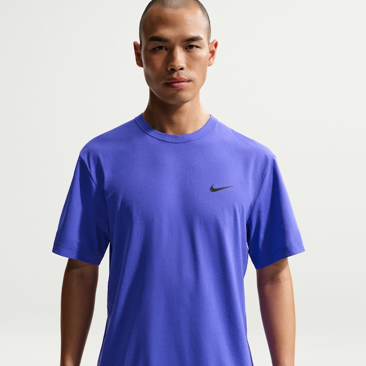 나이키 드라이 핏 UV 하이버스 남성 반팔 피트니스 탑