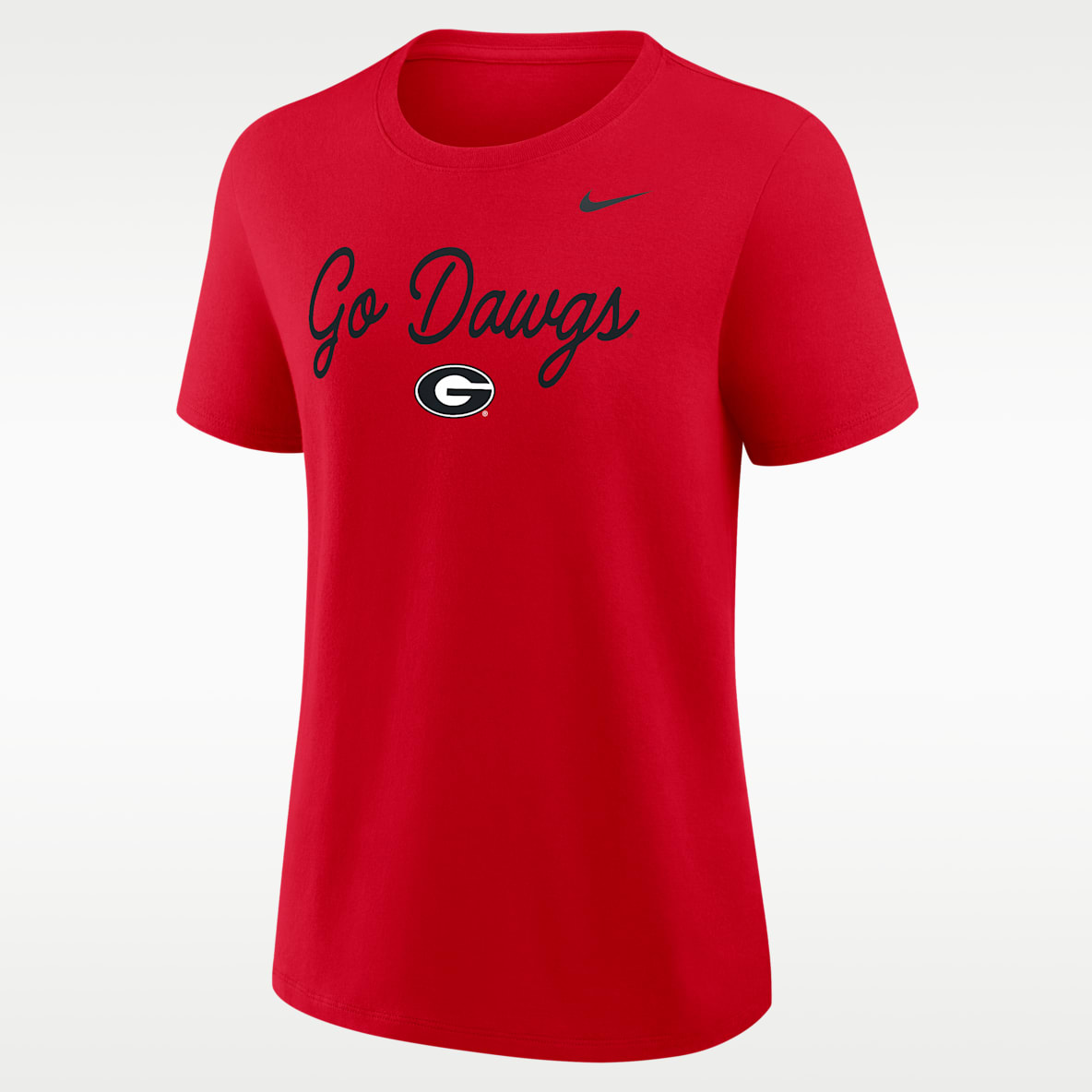 Georgia Script Mantra Logo Women's Nike College T-Shirt
