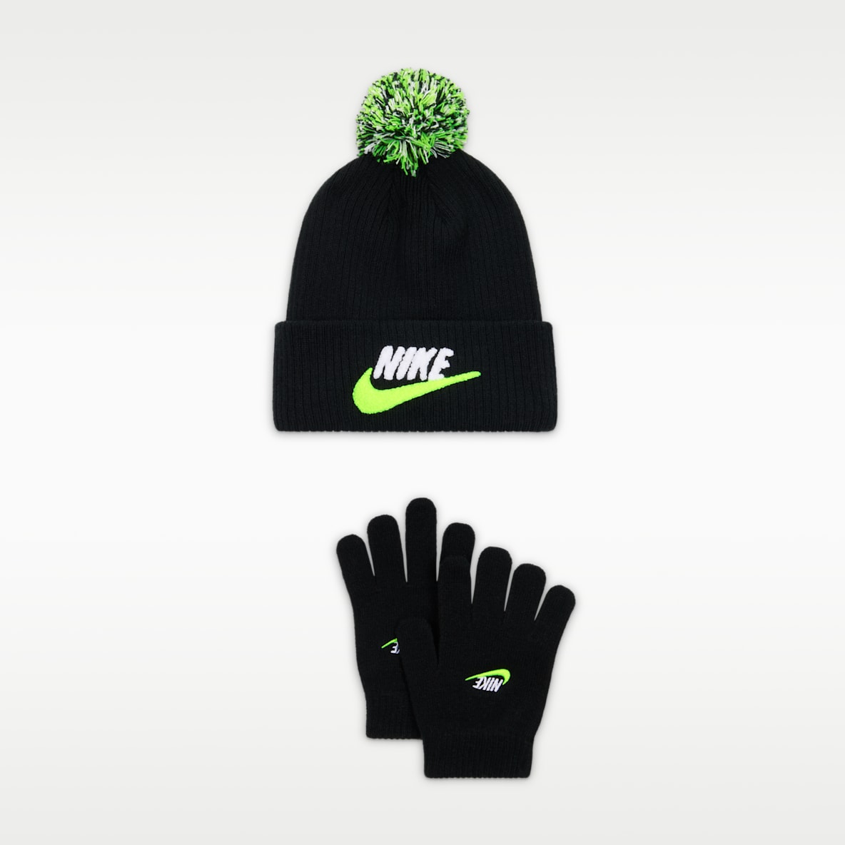 나이키 클럽 주니어 셔닐 피크 투피스 비니 세트