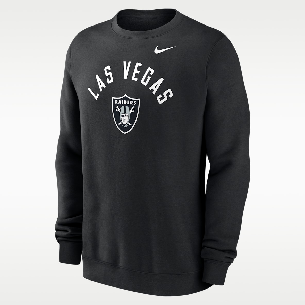Las Vegas Raiders Club Men's Nike NFL Pullover Crew