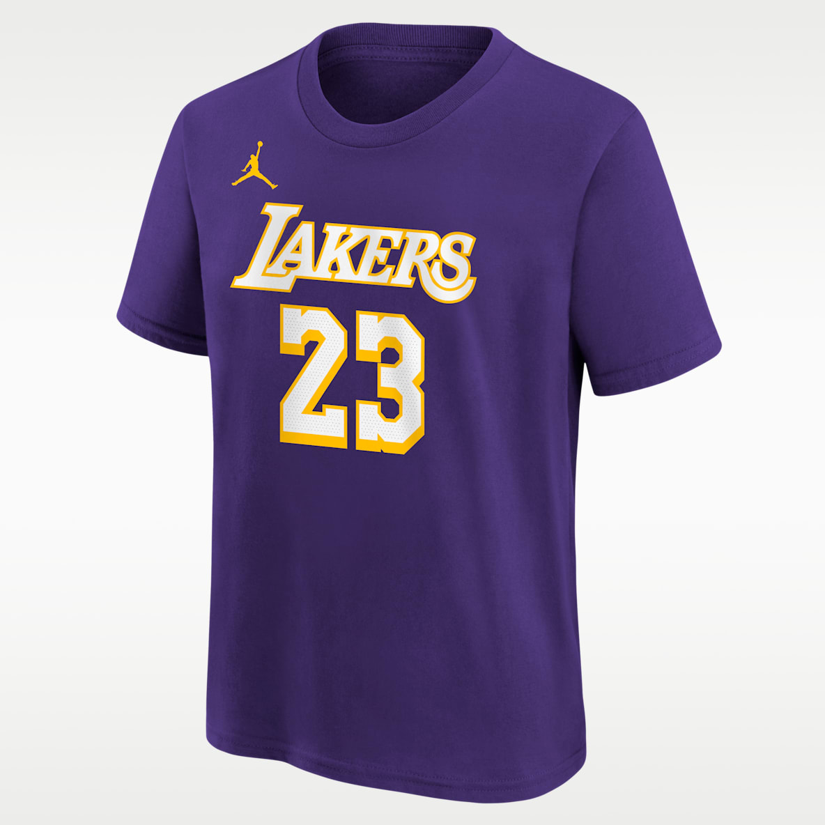 Lebron James Los Angeles Lakers Statement Edition Big Kids' NBA T-Shirt