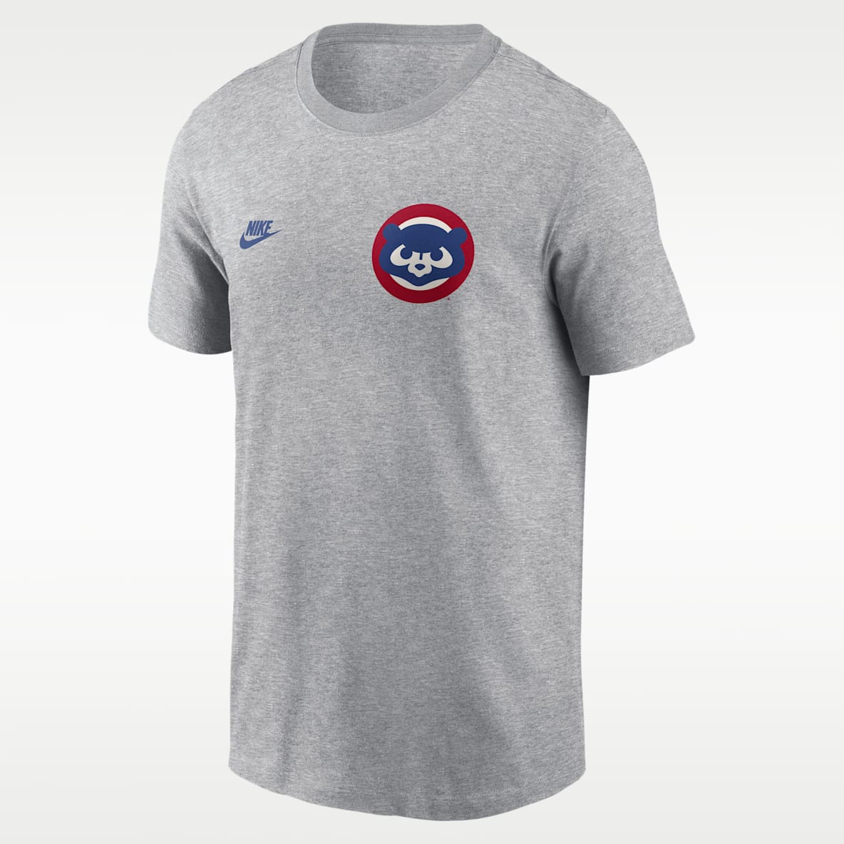 Chicago Cubs Cooperstown 2-Hit Large Logo Men's Nike MLB T-Shirt