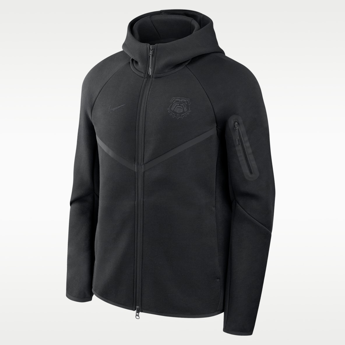 Georgia Tech Fleece Men's Nike College Full-Zip Hooded Jacket
