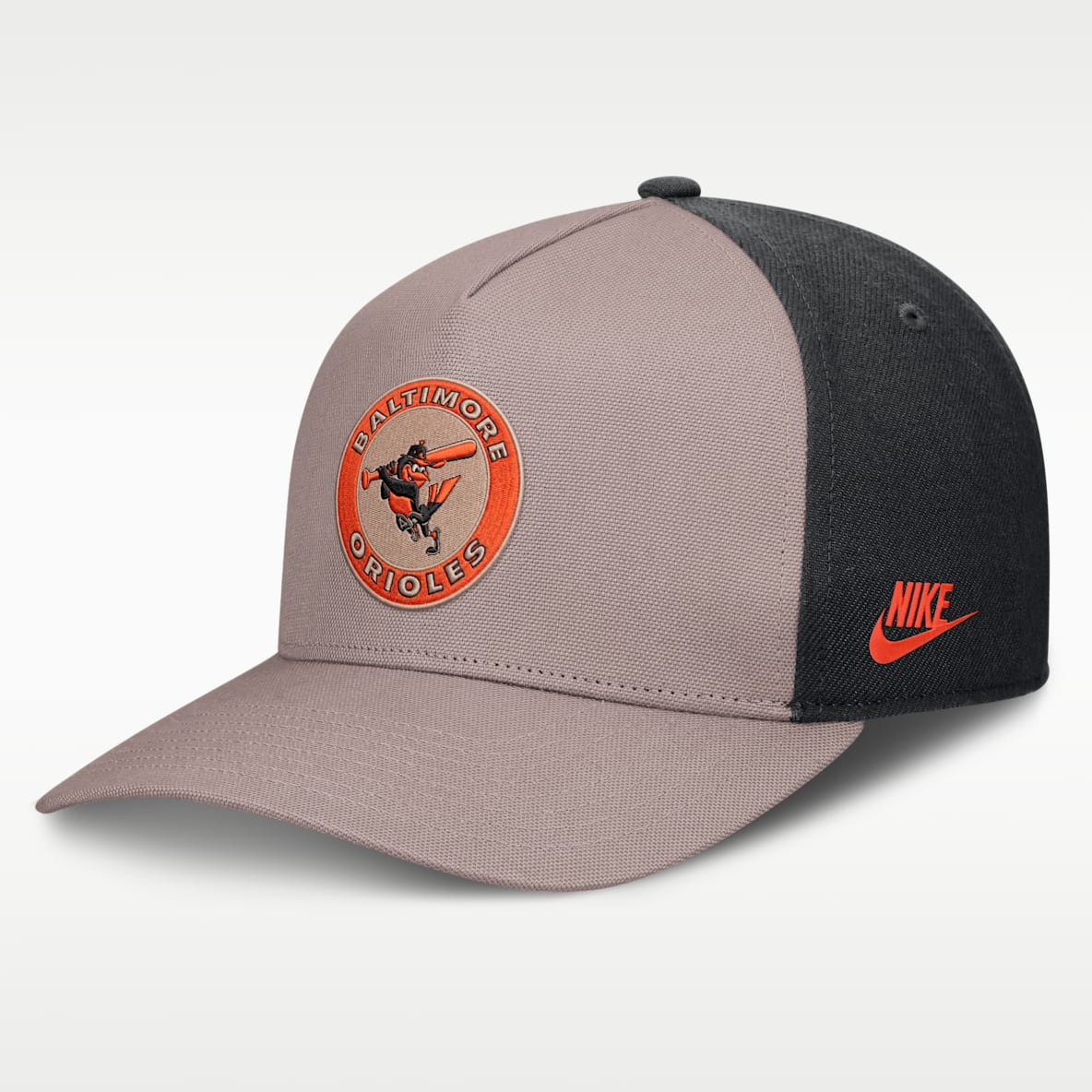 Baltimore Orioles Cooperstown Rise Gorra Nike de la MLB ajustable con estructura A-Frame para hombre