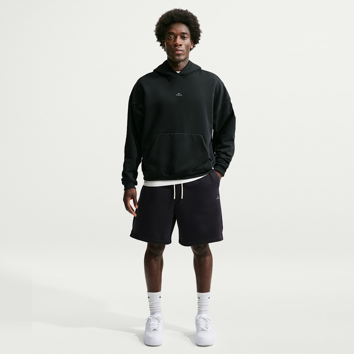 Nike Standard Issue Dri-FIT-basketballshorts i french terry-fleece (20 cm) til mænd
