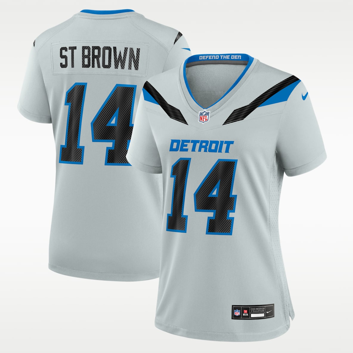 Amon-Ra St. Brown Detroit Lions Rivalries Collection Women's Nike NFL Game Jersey